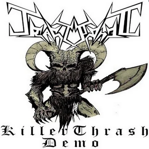 Official album cover art for the release Killer Thrash by Trastorned