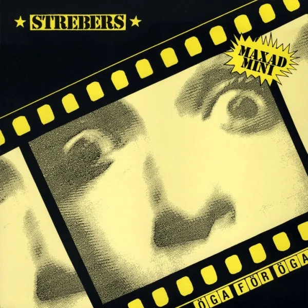Official album cover art for the release Öga för öga by Strebers