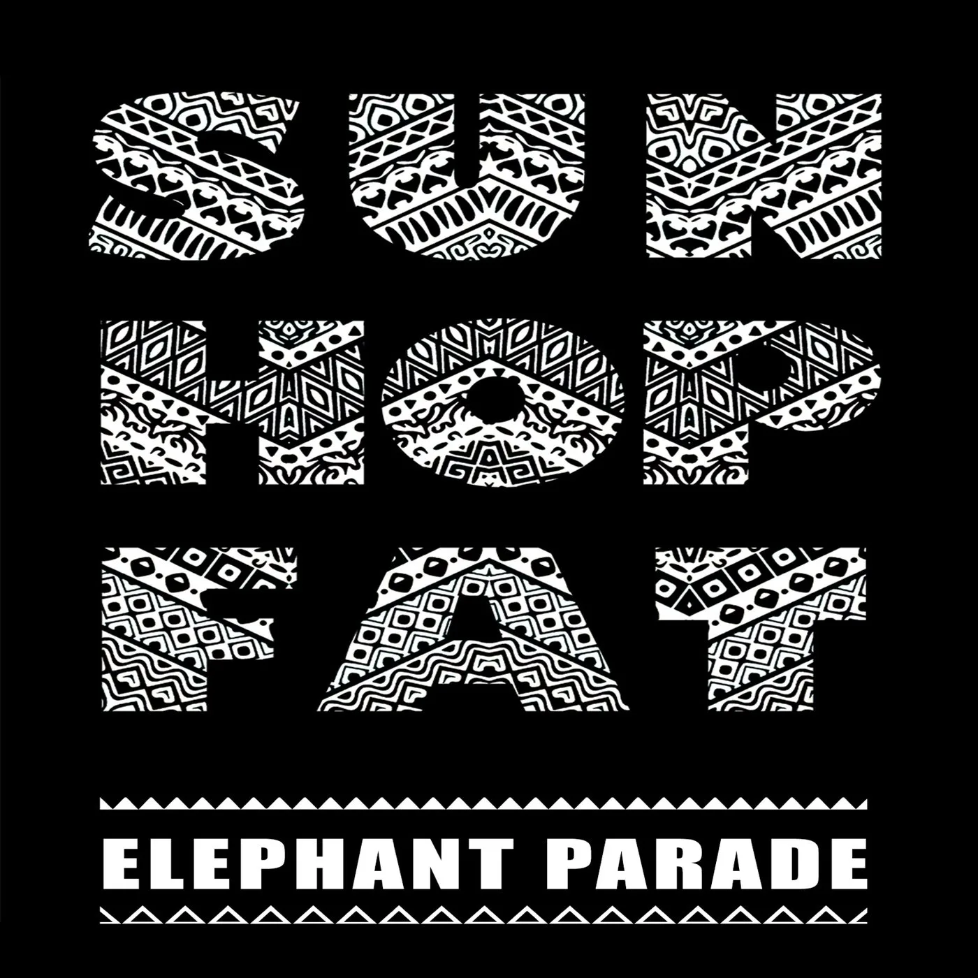 Official album cover art for the release Elephant Parade by Sun Hop Fat