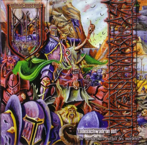 Official album cover art for the release Todesschwadron Ost by Minas Morgul