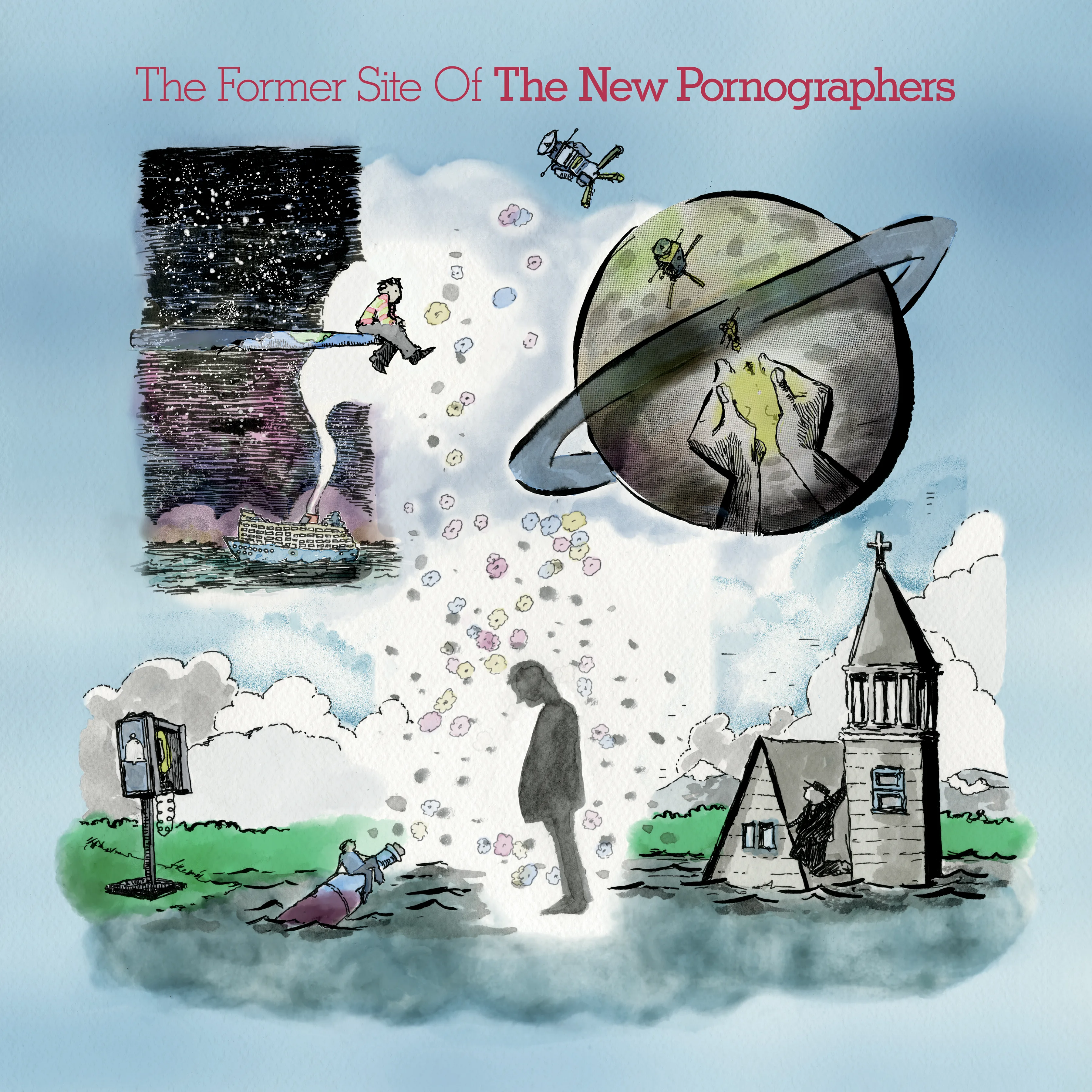 Official album cover artwork for The Former Site Of by The New Pornographers