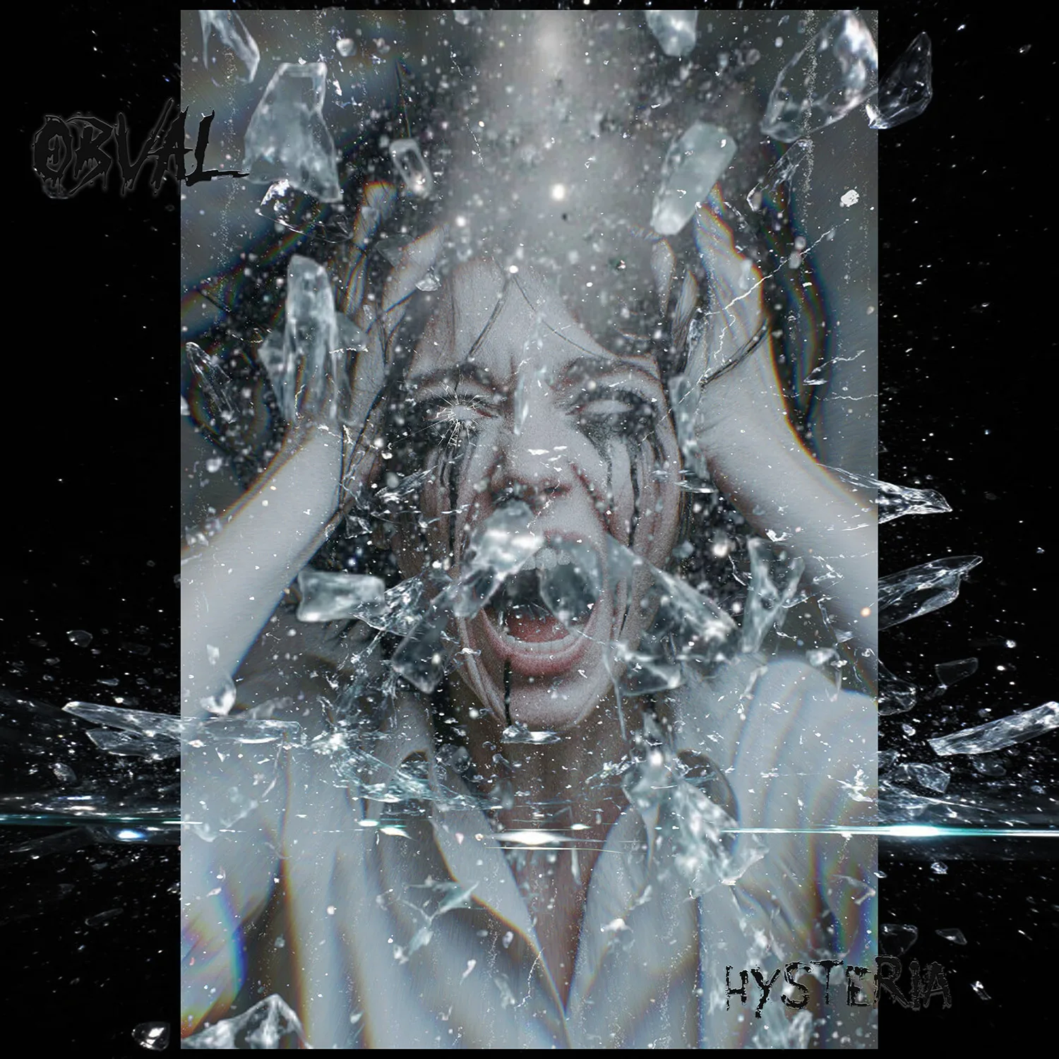 Official album cover art for the release Hysteria by Obval