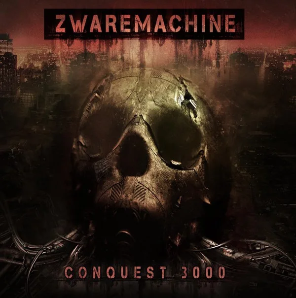 Official album cover art for the release Conquest 3000 by Zwaremachine