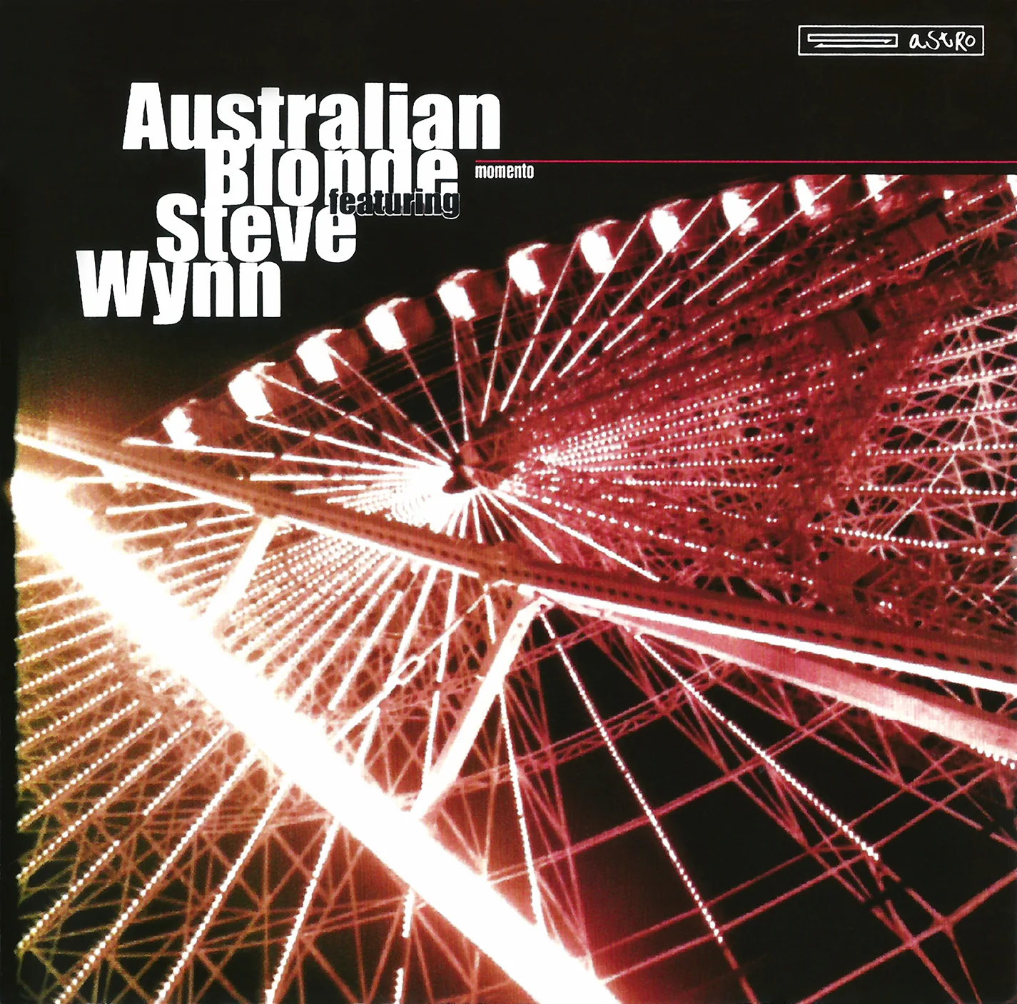 Official album cover art for the release Momento by Australian Blonde