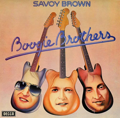 Me and the Preacher song track artwork featured on the album Boogie Brothers by Savoy Brown