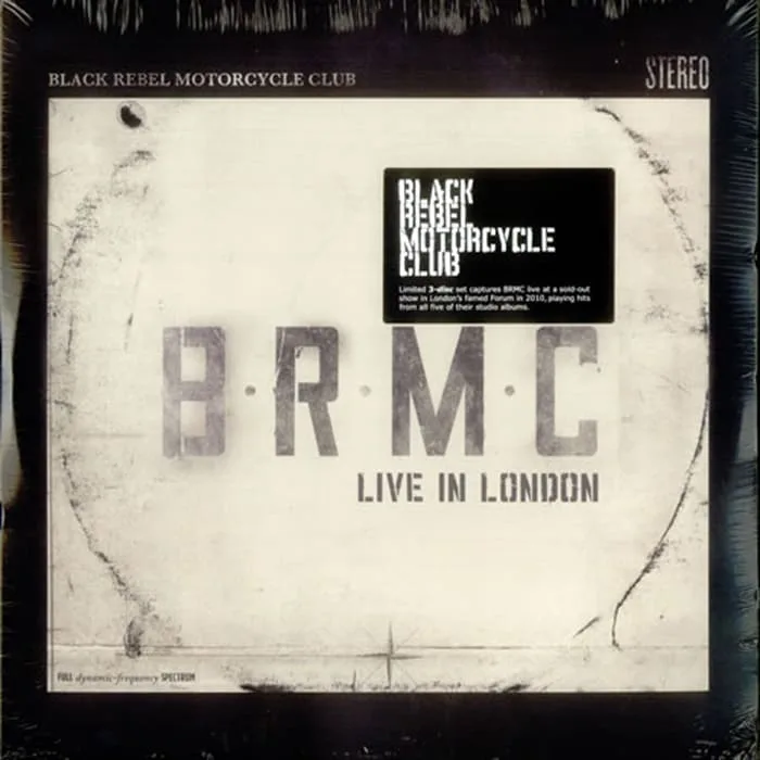 Official album cover artwork for Live in London by Black Rebel Motorcycle Club