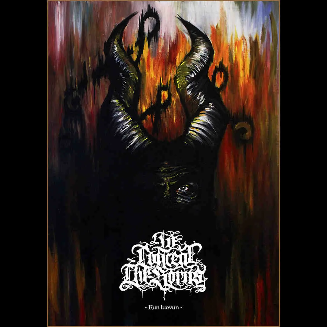Official album cover art for the release Kun Luovun by To Conceal The Horns