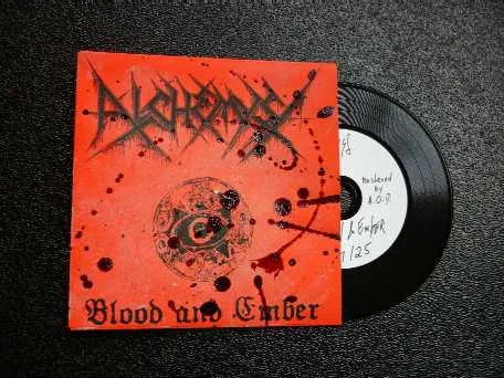 Official album cover art for the release Blood And Ember by Alchemyst