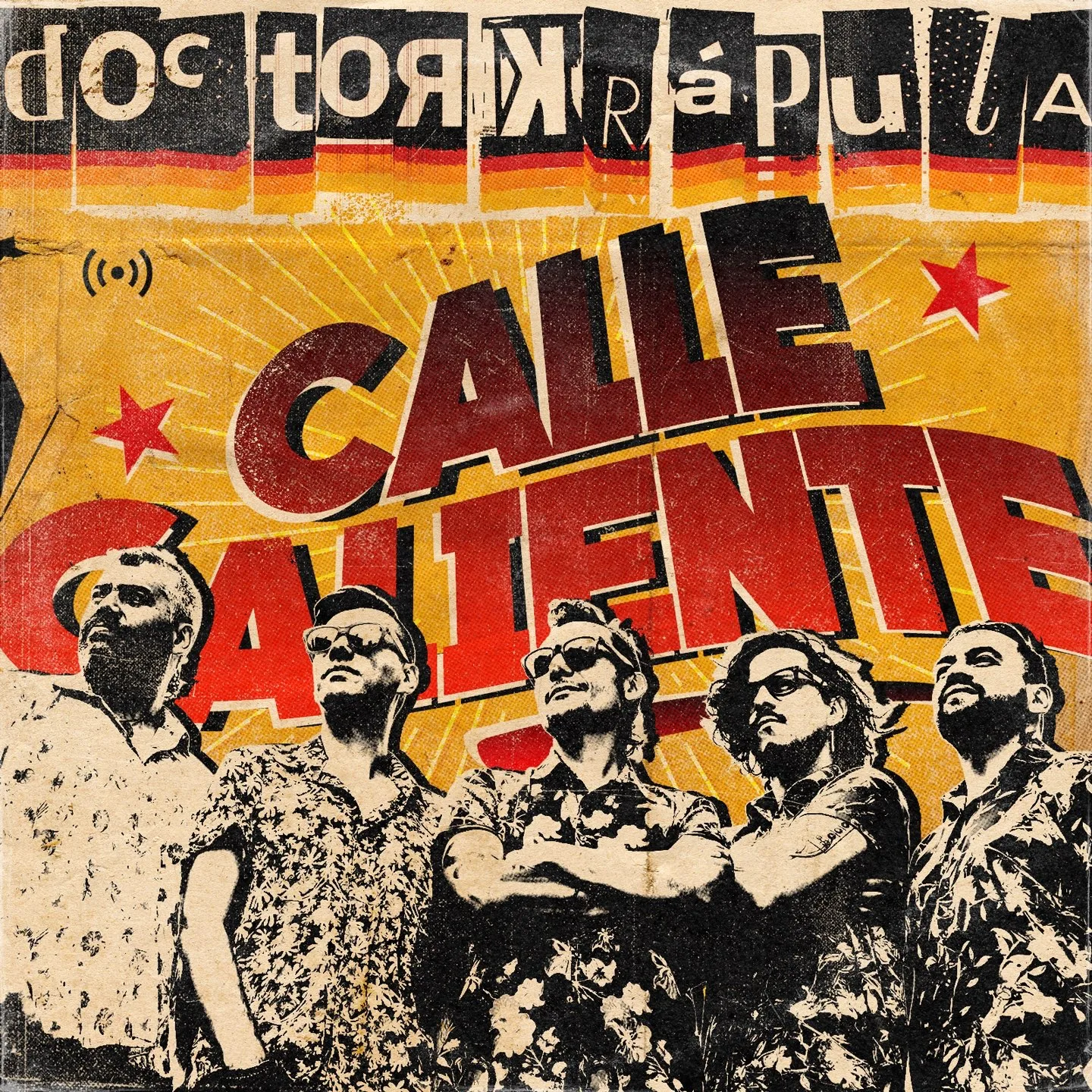 Official album cover art for the release Calle caliente by Doctor Krápula