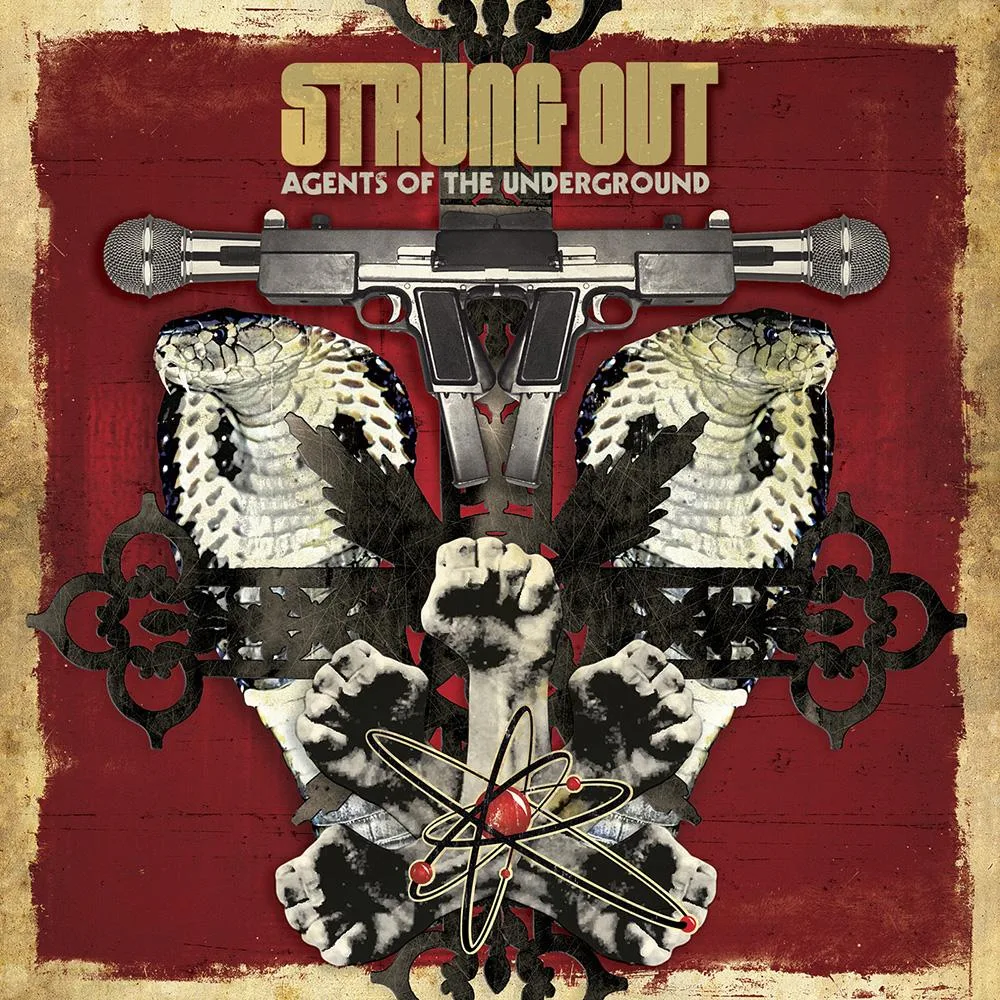 Official album cover art for the release Agents of the Underground by Strung Out