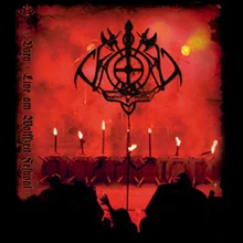Official album cover art for the release Live am Wolfszeit Festival by Varg