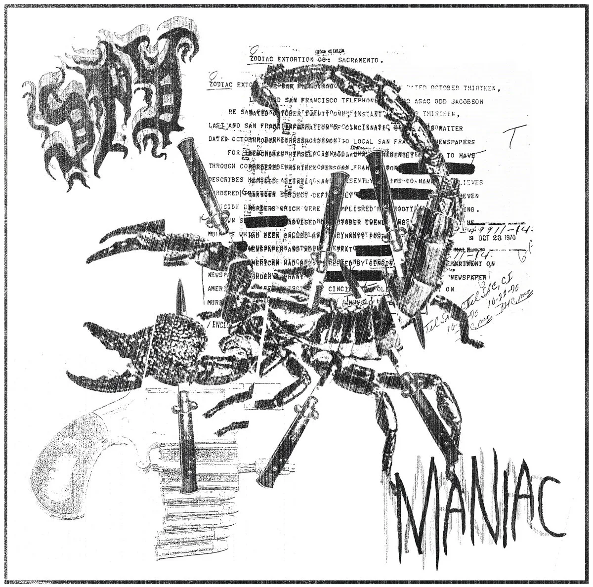 Official album cover art for the release Split by SPY