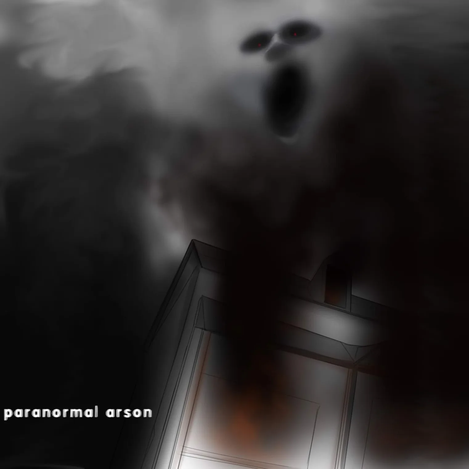 Official album cover art for the release Paranormal Arson by Paranormal Arson