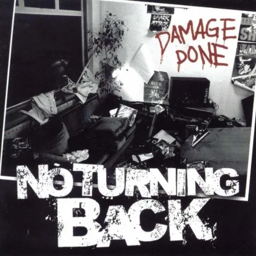 Official album cover art for the release Damage Done by No Turning Back