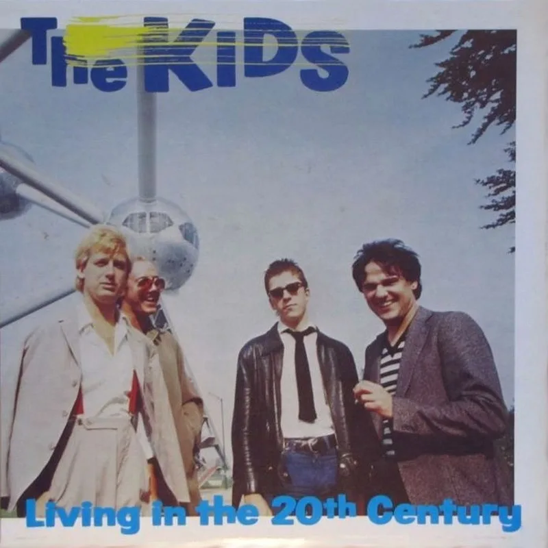 Official album cover art for the release Living In The 20th Century by The Kids