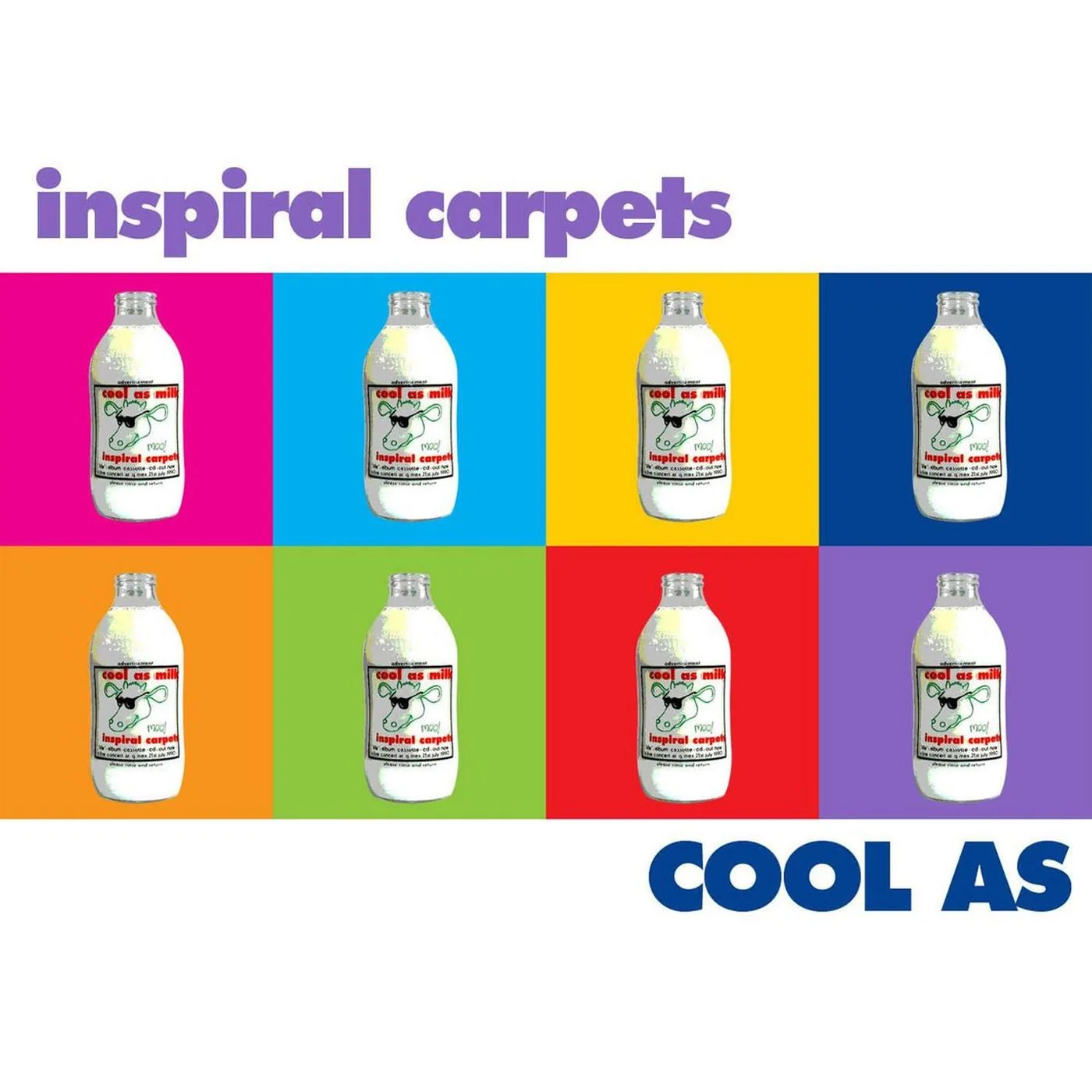 Come Back Tomorrow song track artwork featured on the album Cool As by Inspiral Carpets