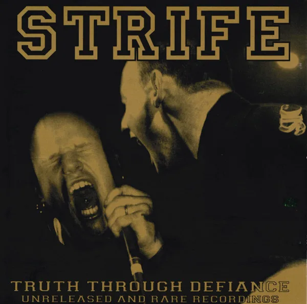 Official album cover art for the release Truth Through Defiance by Strife