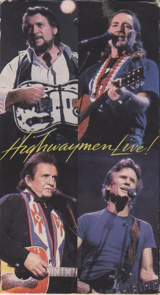 Luckenbach, Texas song track artwork featured on the album The Highwaymen Live by The Highwaymen