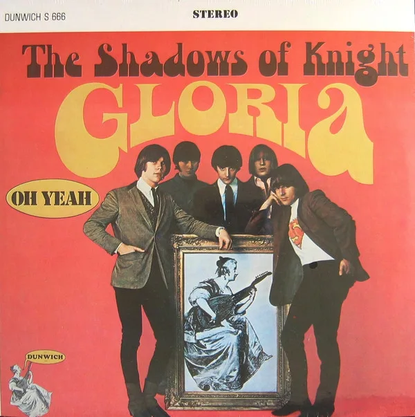 Official album cover art for the release Gloria by The Shadows of Knight