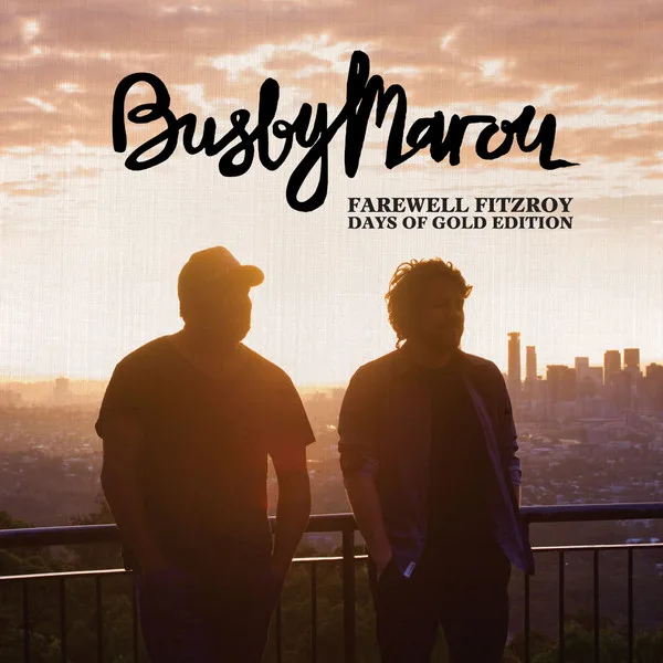 Official album cover art for the release Days of Gold by Busby Marou