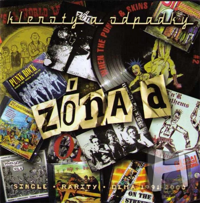 Official album cover art for the release Klenoty a odpadky by Zóna A