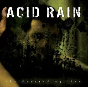 Official album cover art for the release The Descending Line by Acid Rain
