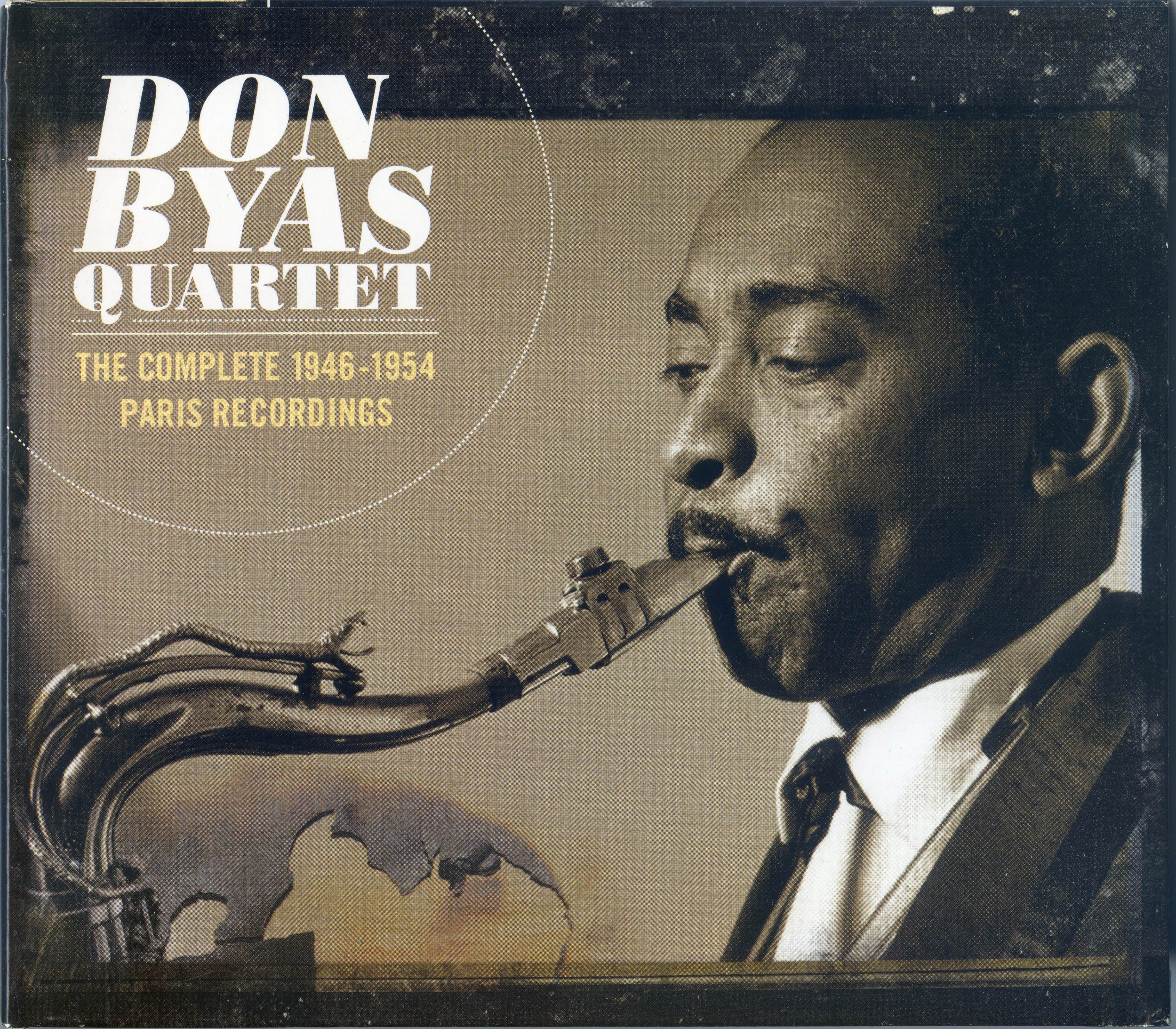 Official album cover art for the release The Complete 1946–1954 Paris Recordings by Don Byas Quartet