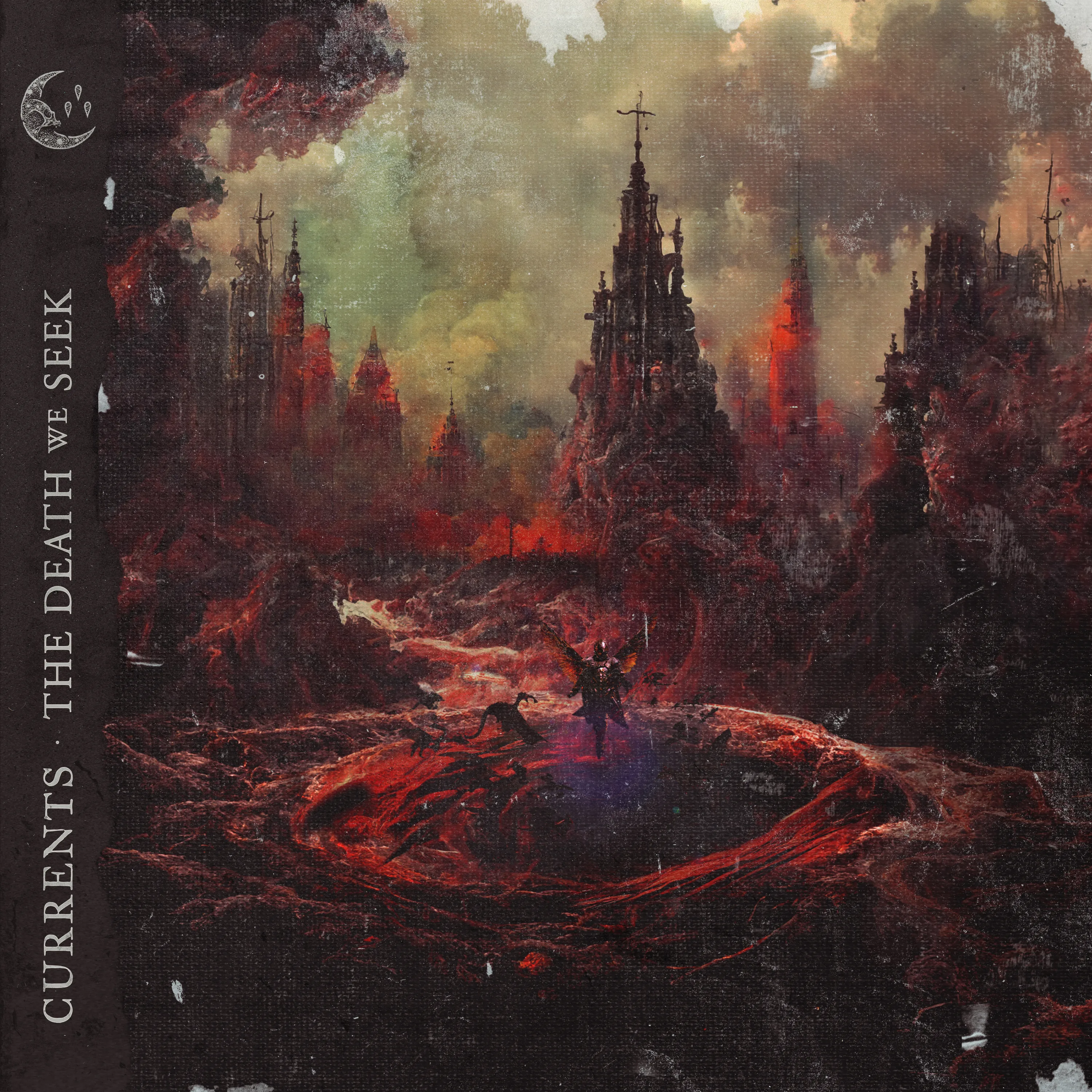 Official album cover art for the release The Death We Seek by Currents