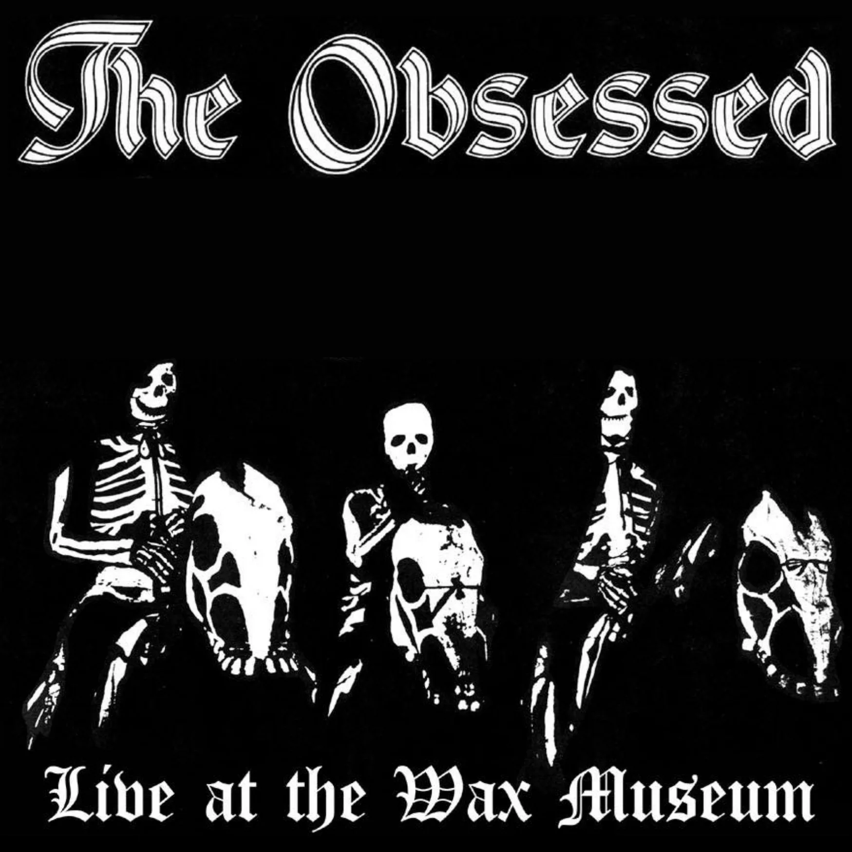 Official album cover art for the release Live at the Wax Museum by The Obsessed