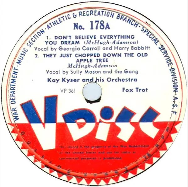 Don’t Believe Everything You Dream / They Just Chopped Down the Old Apple Tree / Where or When / If I Could Be With You / Don’t Cry