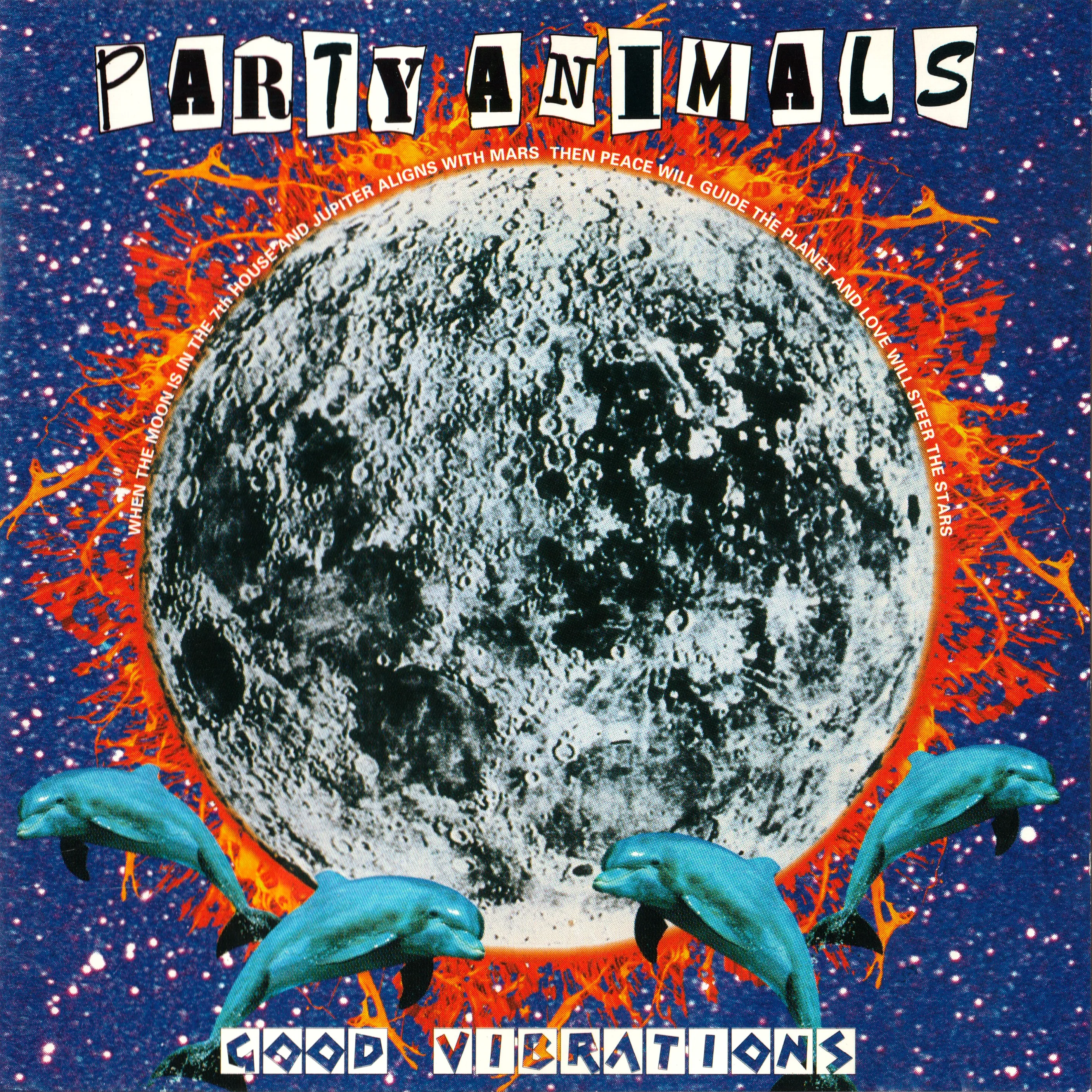 Official album cover art for the release Good Vibrations by Party Animals