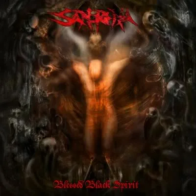 Official album cover art for the release Blessed Black Spirit by Sangrena