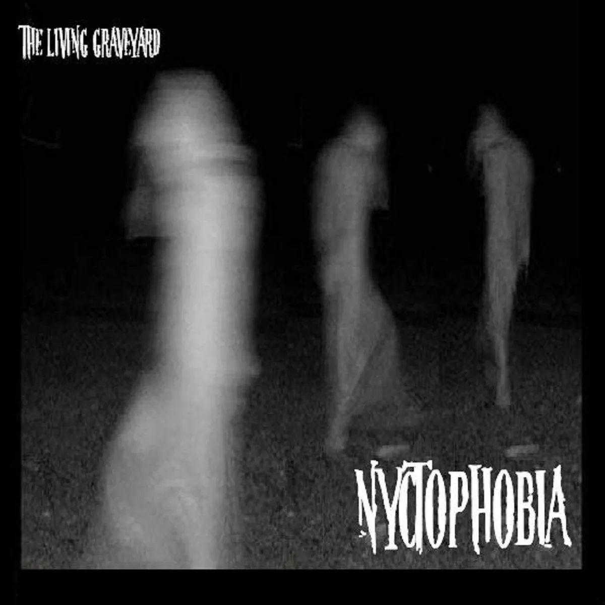 Official album cover artwork for Nyctophobia by The Living Graveyard