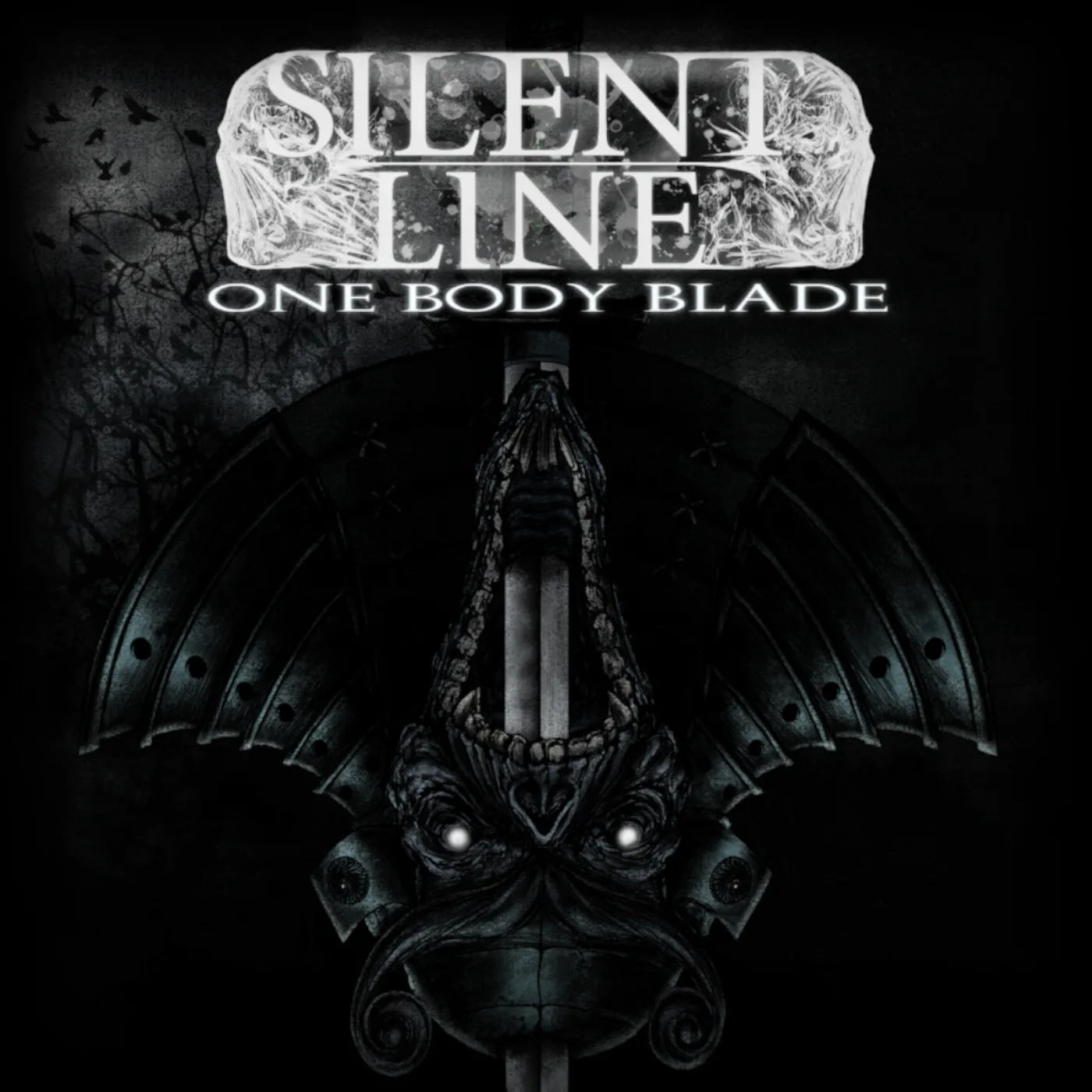 Official album cover art for the release One Body Blade by Silent Line