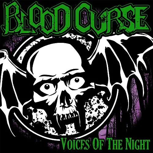Official album cover art for the release Voices of the Night by Blood Shift