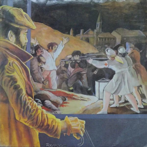 Official album cover art for the release ¡Bang! ¡Bang!... Estás liquidado by Patricio Rey y sus Redonditos de Ricota