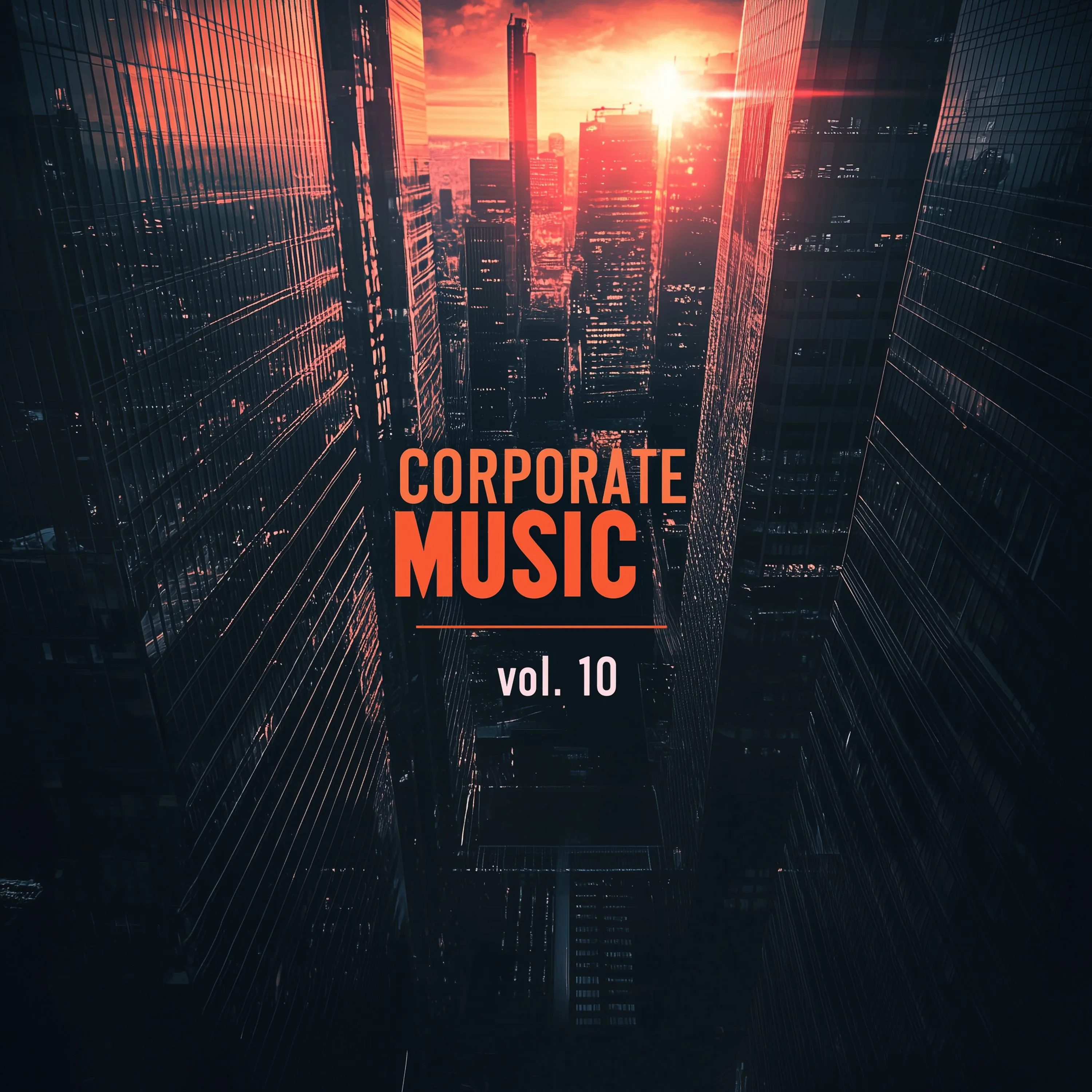 Official album cover artwork for Corporate Music vol.10 by Alec Koff