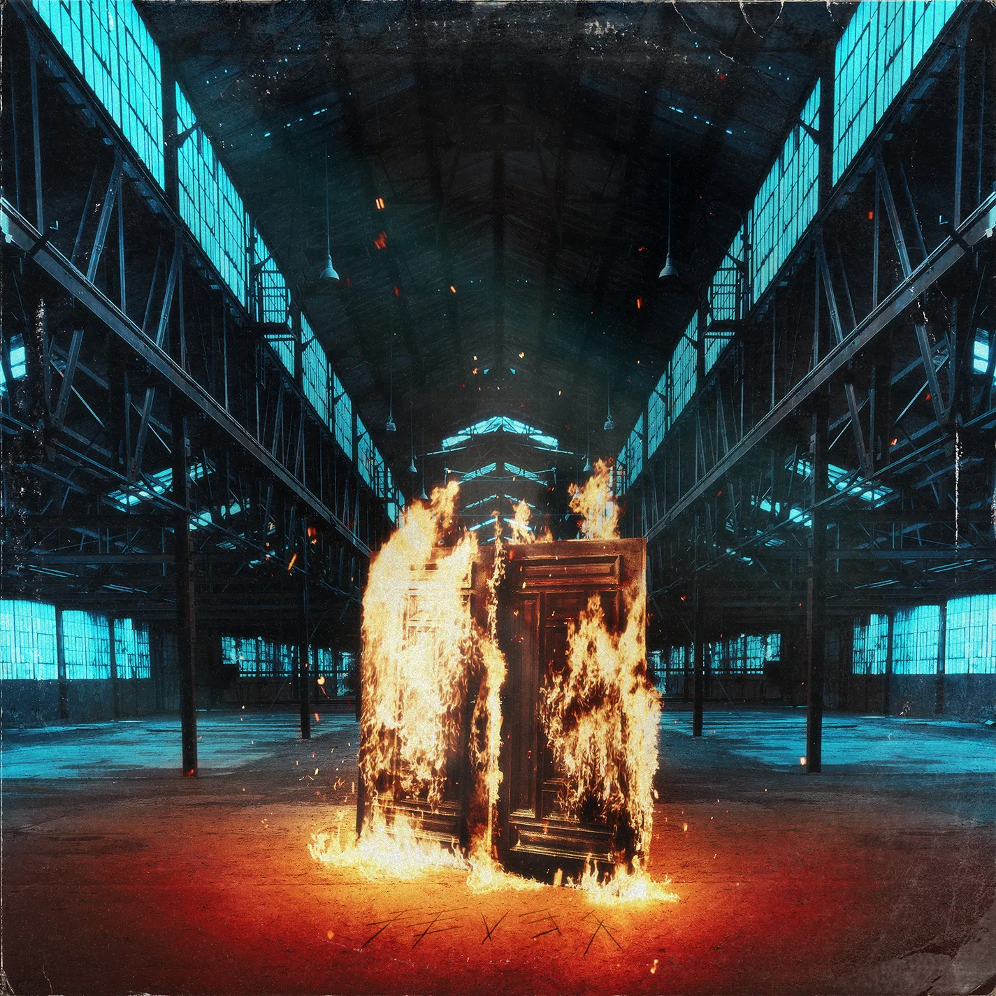 Official album cover art for the release fever by Against the Current