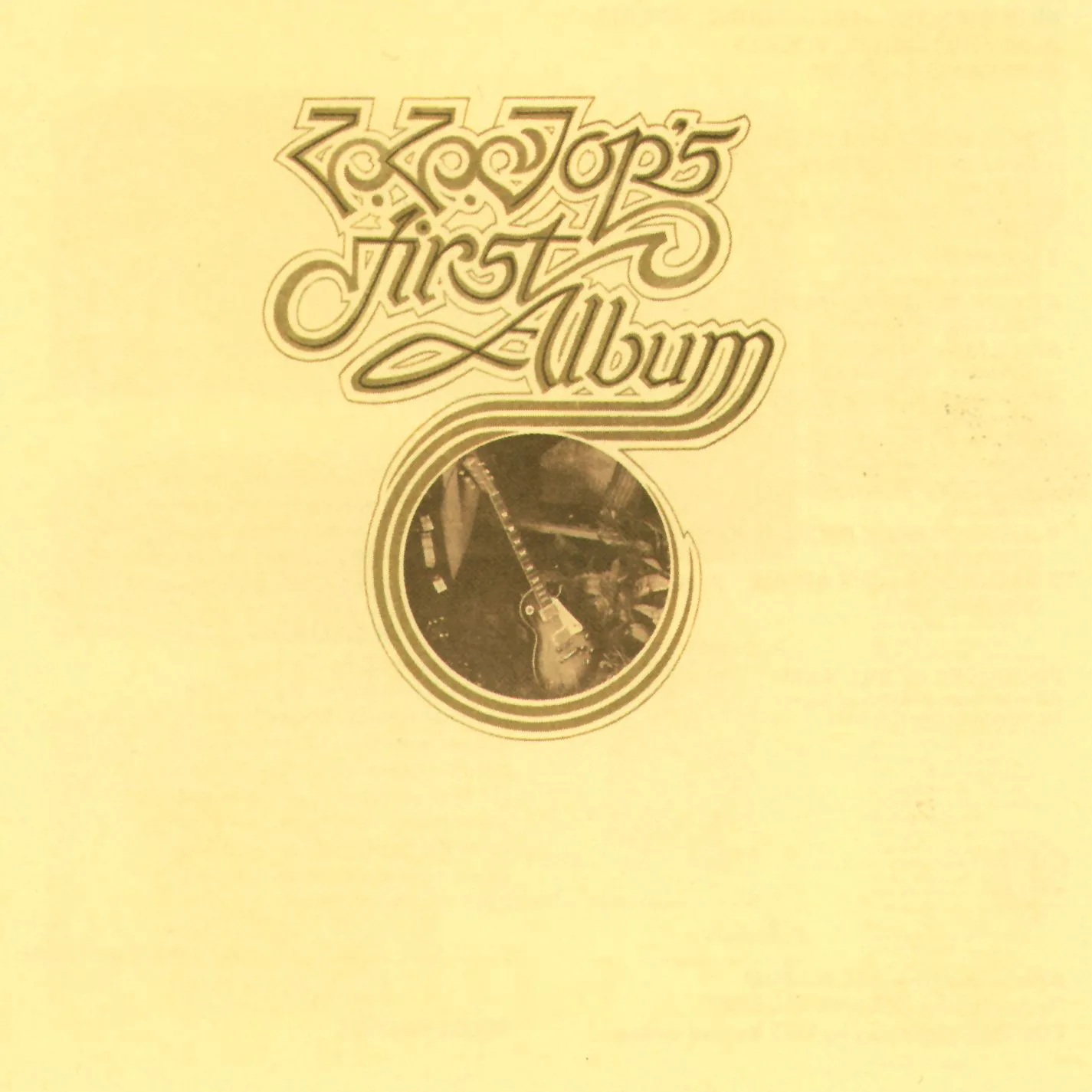 Official album cover artwork for ZZ Top’s First Album by ZZ Top