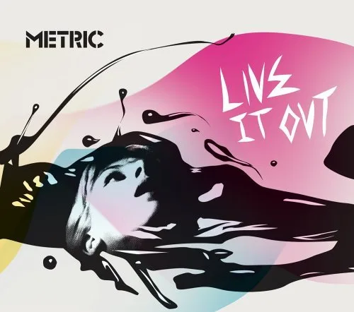 The Police and the Private song track artwork featured on the album Live It Out by Metric