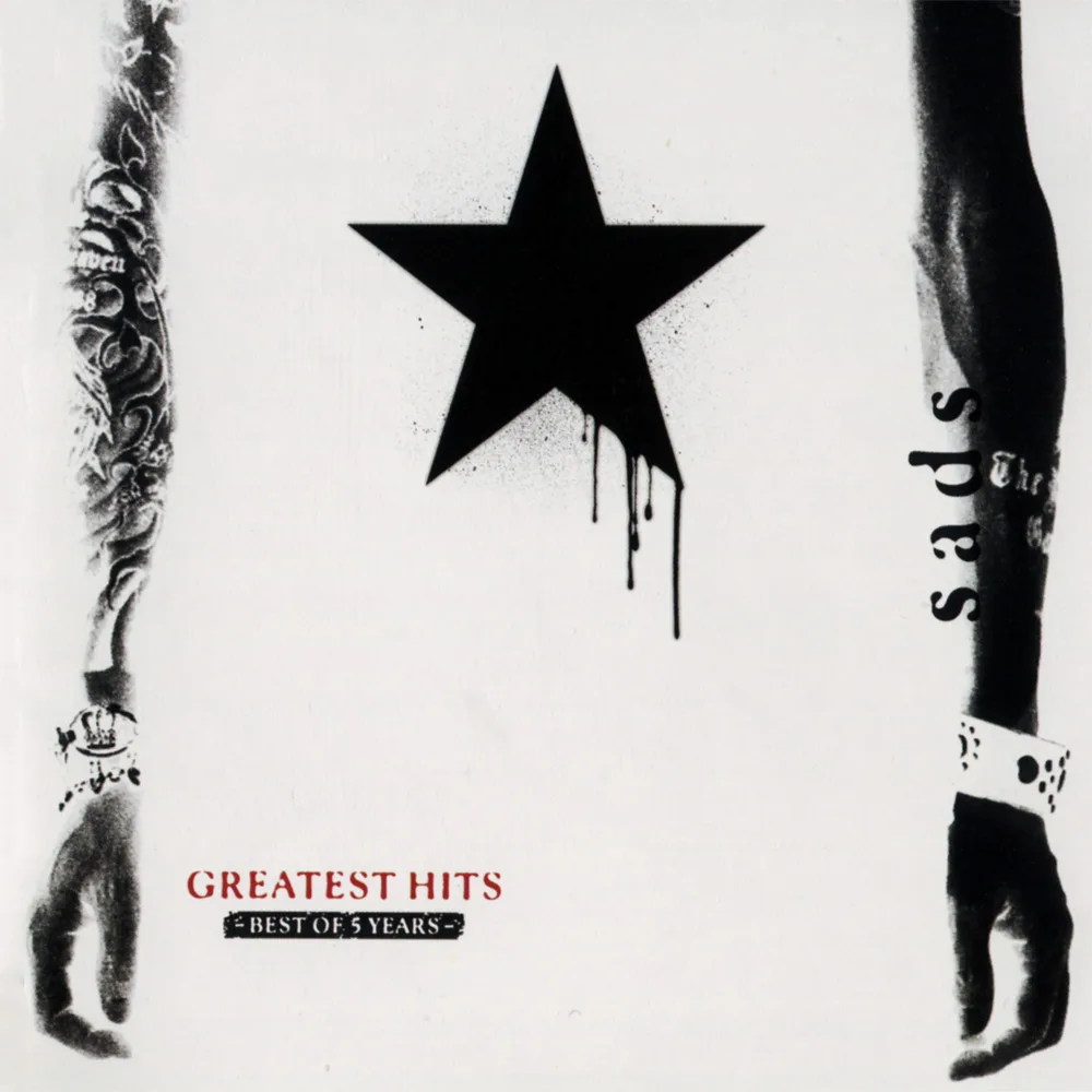 Official album cover art for the release GREATEST HITS -BEST OF 5 YEARS- by SADS