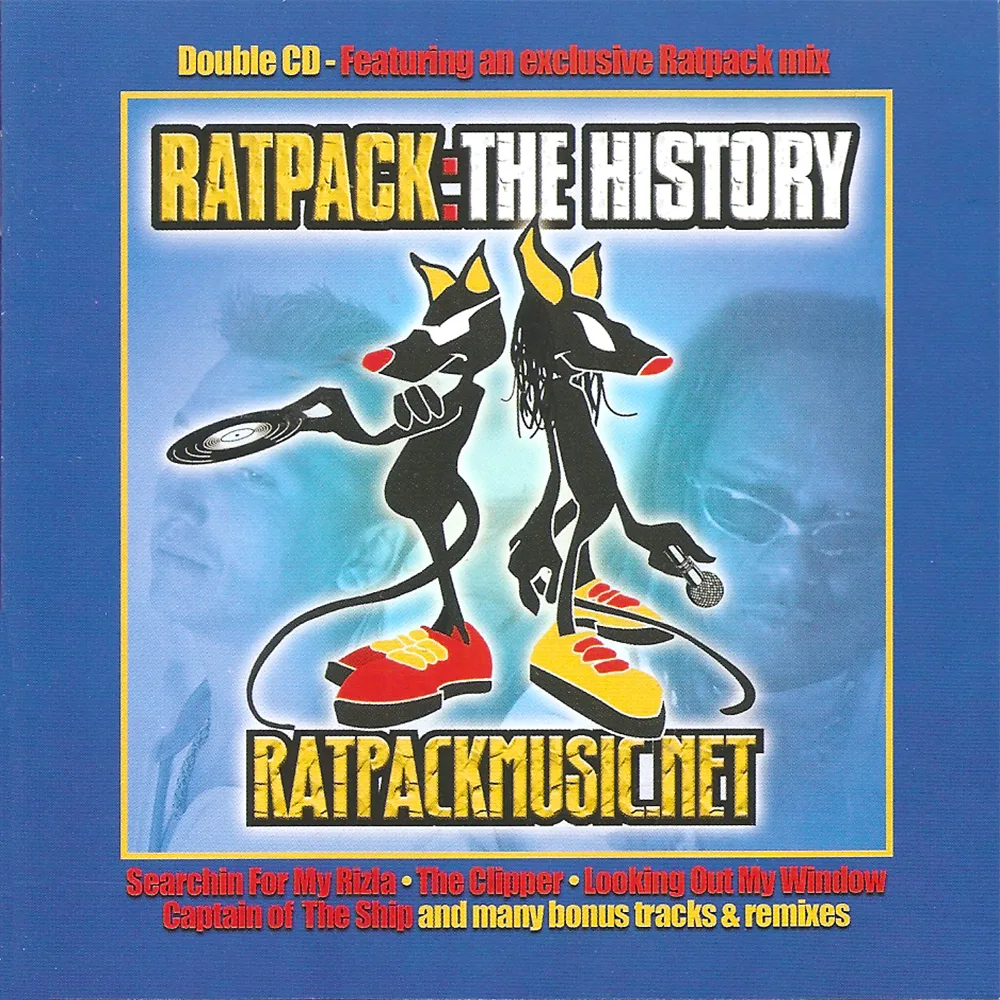 Official album cover art for the release History by Ratpack