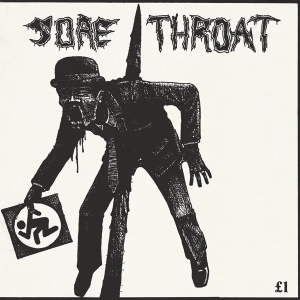 Official album cover art for the release Death to Capitalist Hardcore by Sore Throat