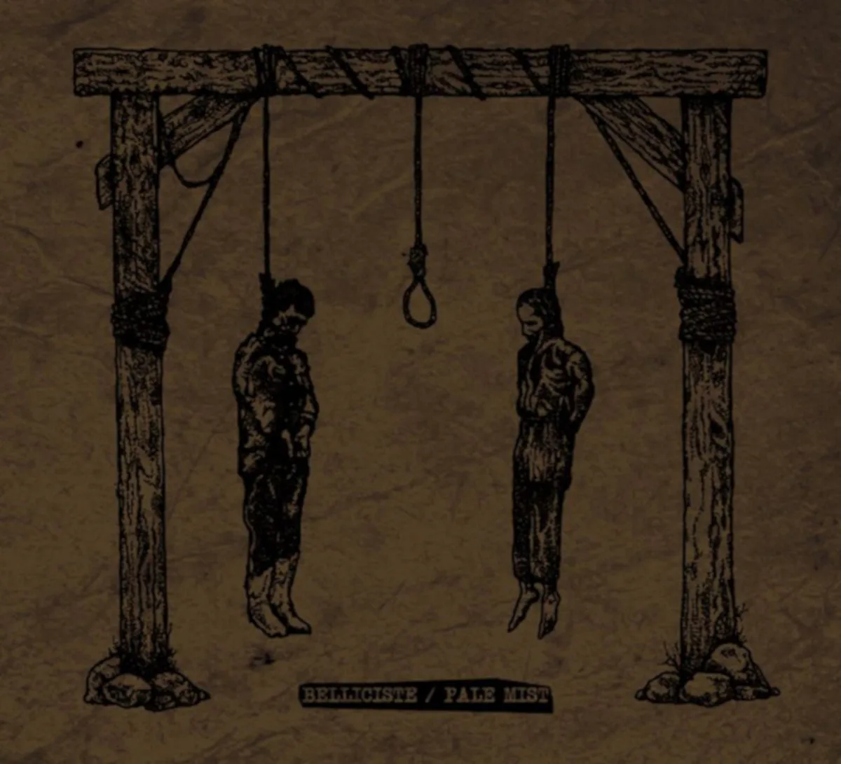 Official album cover art for the release Belliciste / Pale Mist by Belliciste
