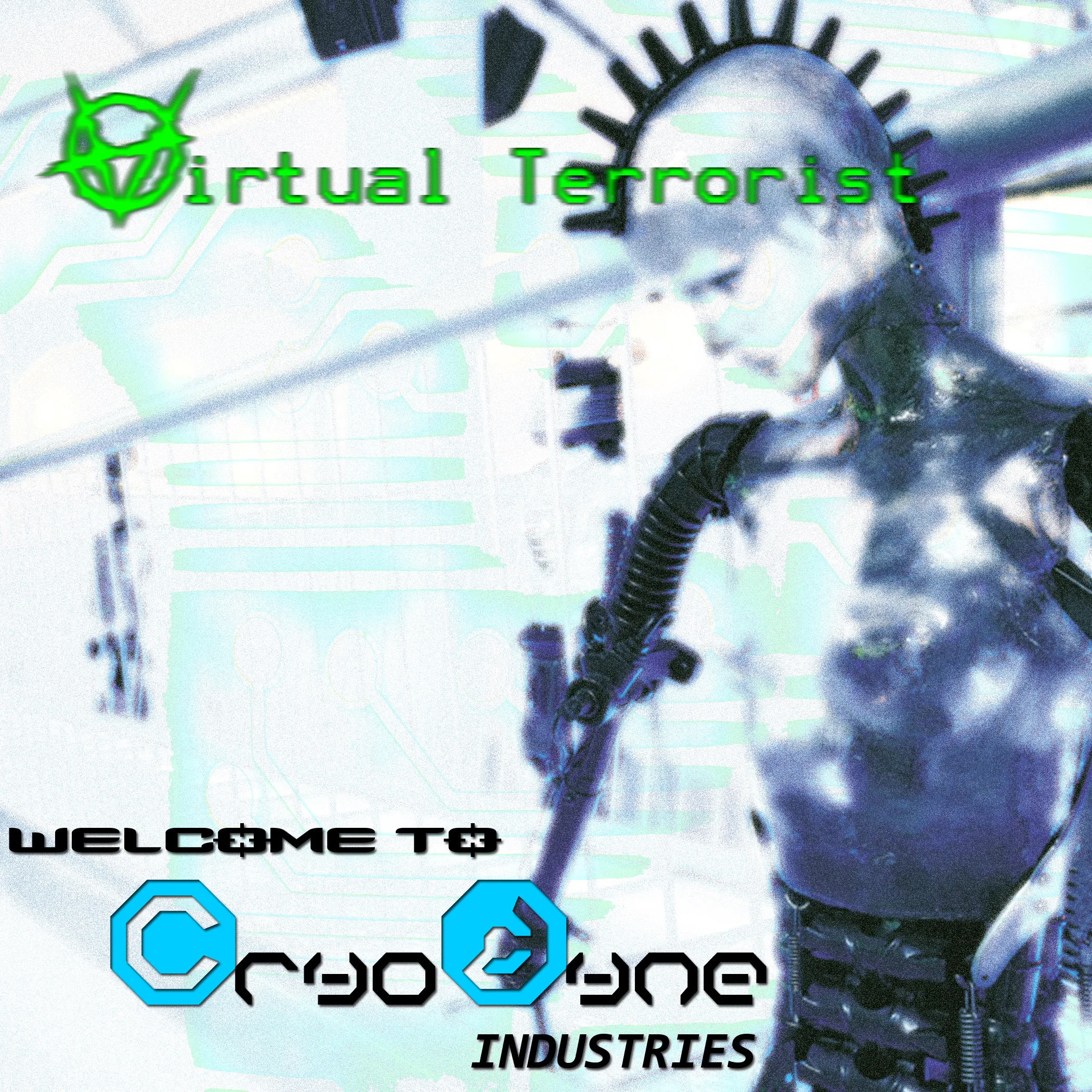 Official album cover art for the release Welcome to Cryodyne by Virtual Terrorist