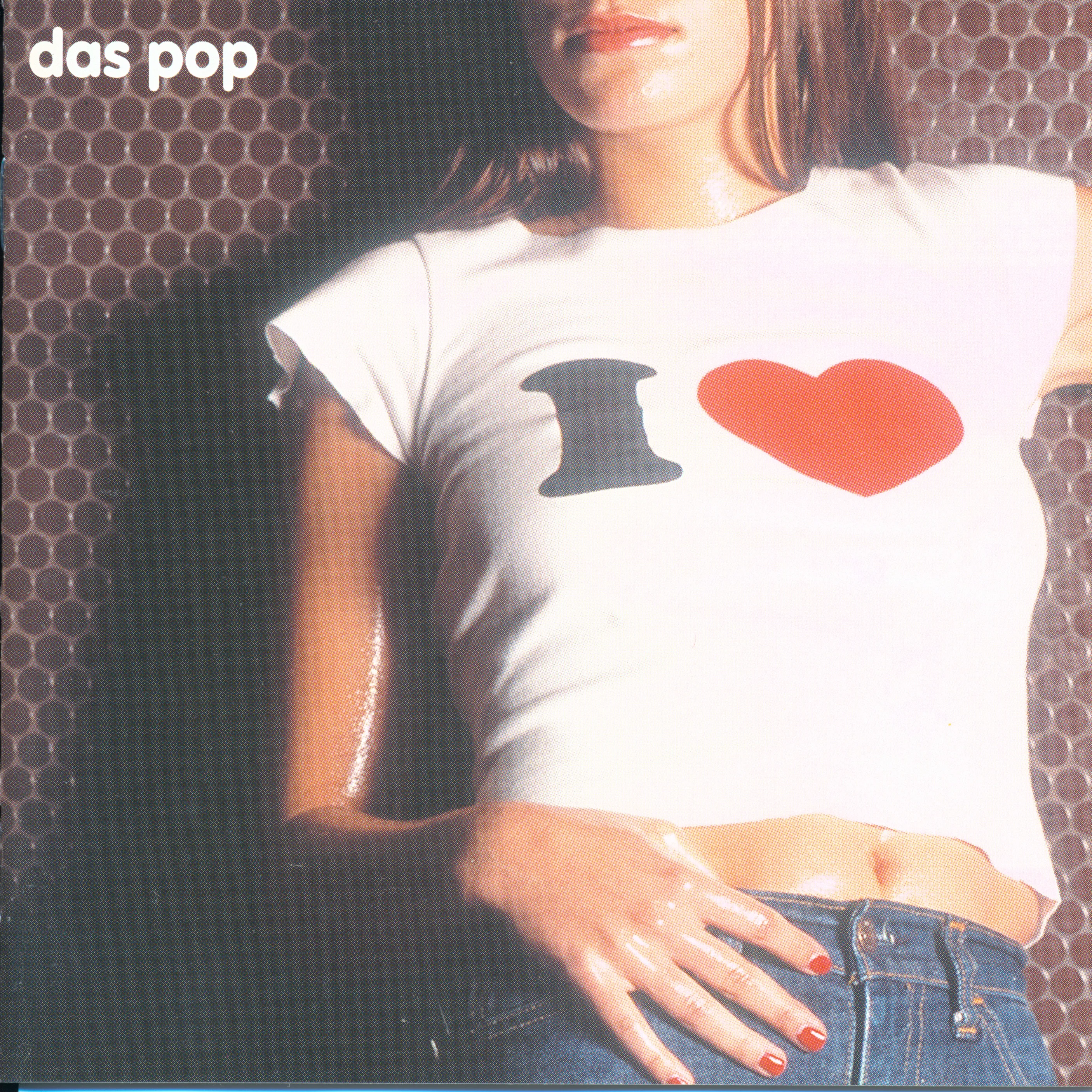 Official album cover art for the release I ♥ by Das Pop
