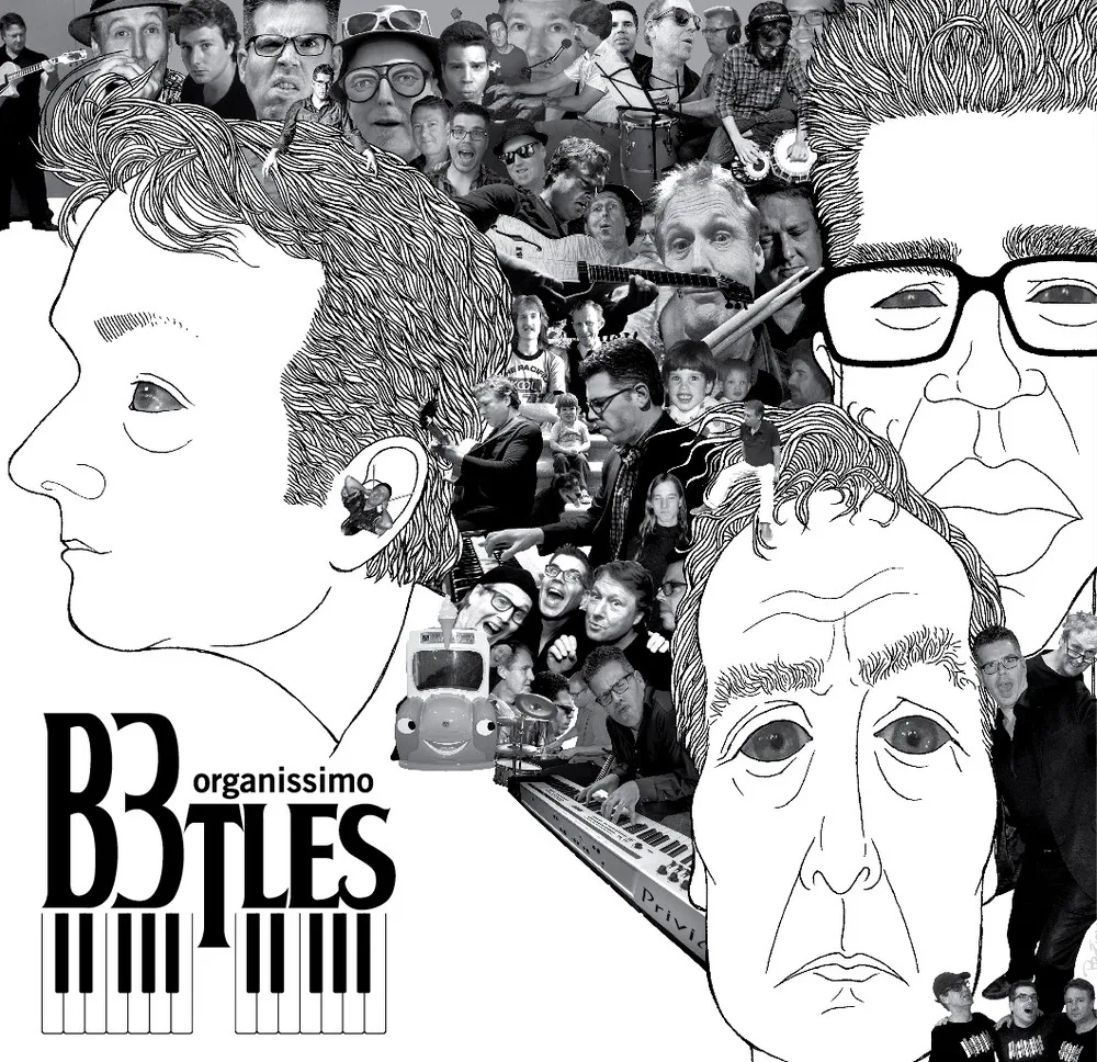 Official album cover art for the release B3tles by organissimo