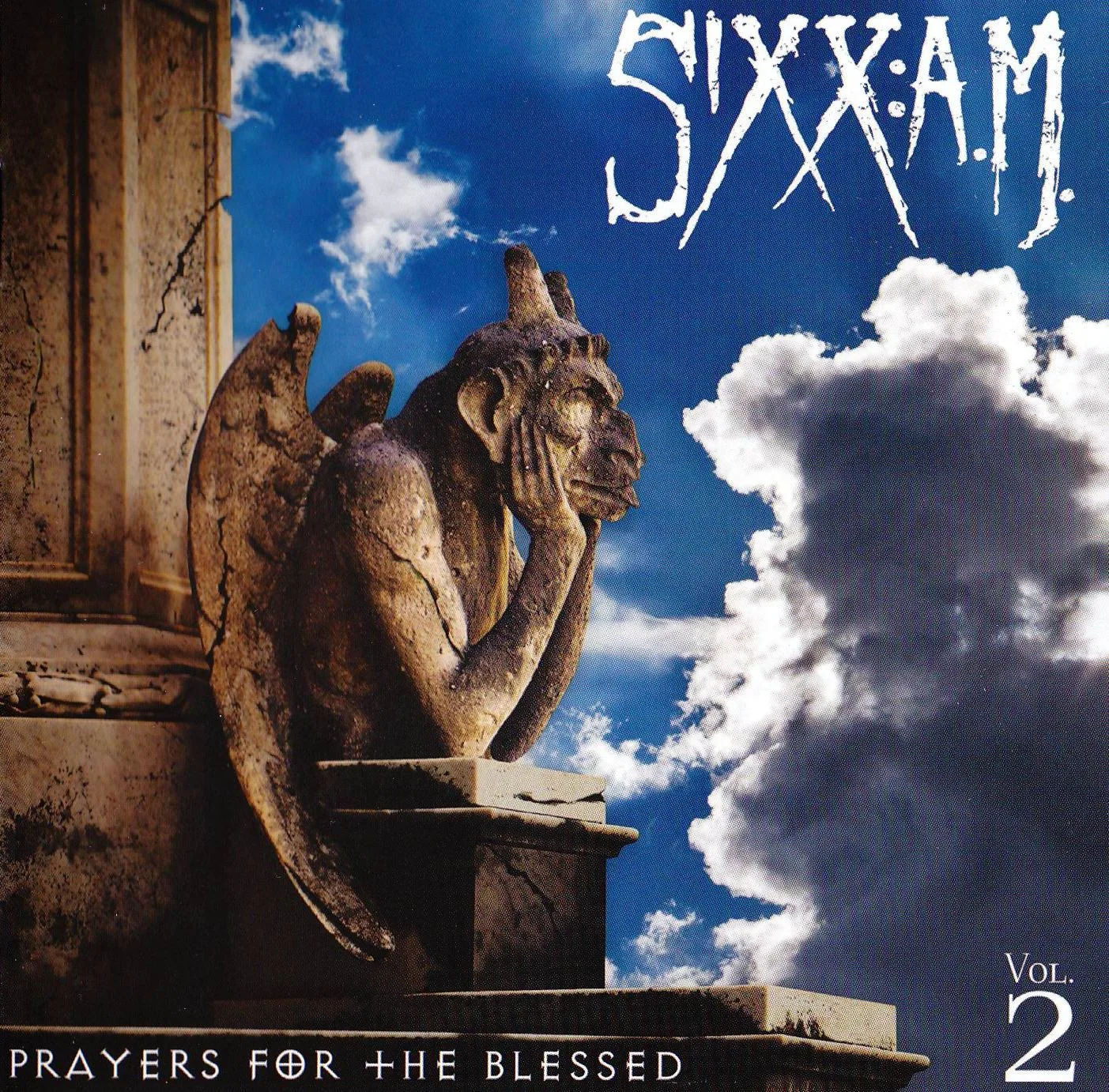 Official album cover art for the release Prayers for the Blessed, Vol. 2 by Sixx:A.M.