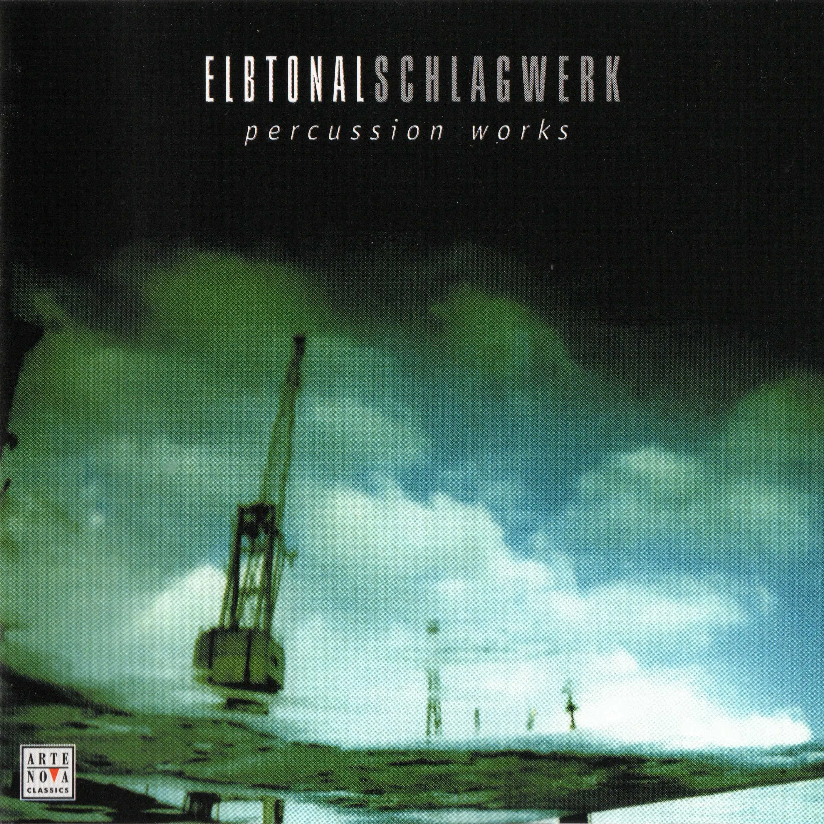 Official album cover art for the release Percussion Works by Elbtonal Percussion