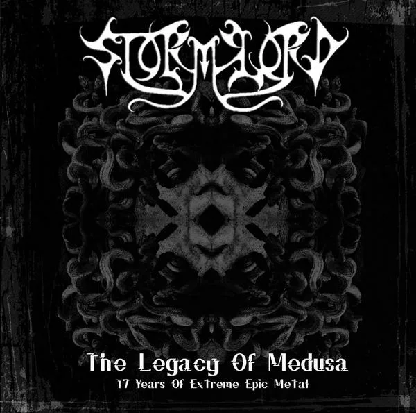 Official album cover art for the release The Legacy of Medusa: 17 Years of Extreme Epic Metal by Stormlord